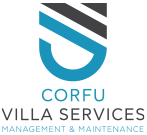 corfu villa services mobile logo